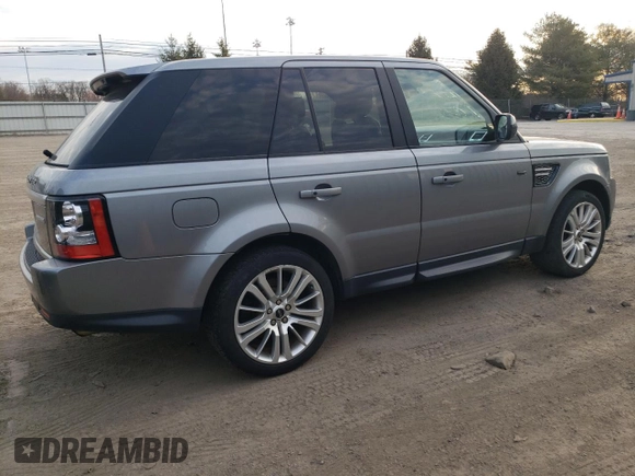 2012 Land Rover Range Rover Sport HSE Lux with VIN SALSK2D41CA745469, listed as a Copart auction lot 51197035 with 134,605 mi miles and Clean title. Bid and sale history available at DreamBid. Image 3.