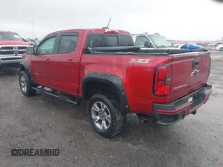 2017 Chevrolet Colorado 4WD Z71 with VIN 1GCGTDEN1H1315297, listed as a IAAI auction lot 42345596 with 143,813 mi miles and . Bid and sale history available at DreamBid. Image 3.