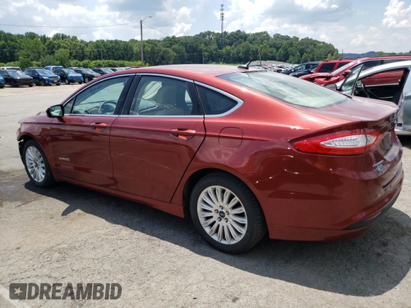 2014 Ford Fusion SE Hybrid with VIN 3FA6P0LU3ER253735, listed as a Copart auction lot 63222635 with 147,470 mi miles and Salvage title. Bid and sale history available at DreamBid. Image 2.