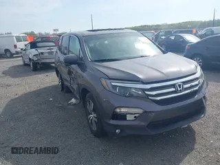 2017 Honda Pilot EX-L with VIN 5FNYF6H58HB091116, listed as a IAAI auction lot 42069731 with 92,916 mi miles and . Bid and sale history available at DreamBid. Image 1.