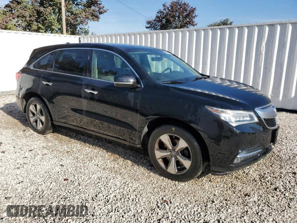 2016 Acura MDX with VIN 5FRYD3H2XGB013721, listed as a Copart auction lot 74907824 with 111,963 mi miles and Clean Title. Bid and sale history available at carsss.com. Image 4.