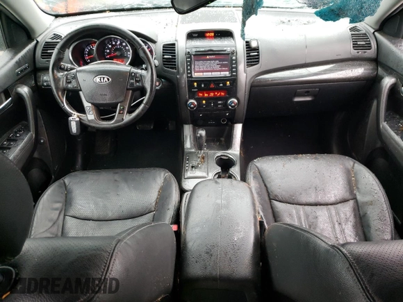 2013 Kia Sorento EX with VIN 5XYKUDA63DG351184, listed as a Copart auction lot 46623205 with 126,102 mi miles and Salvage Title. Bid and sale history available at carsss.com. Image 8.
