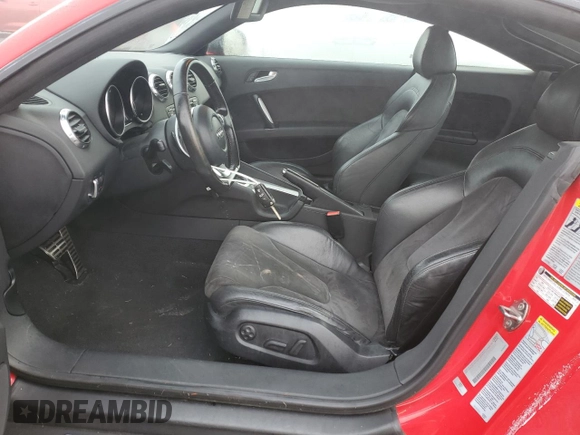 2008 Audi TT 2.0T with VIN TRUAF38J481003321, listed as a Copart auction lot 41568745 with 149,593 mi miles and Salvage Title. Bid and sale history available at carsss.com. Image 7.