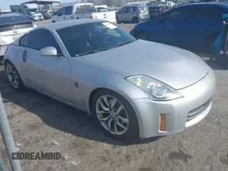 2007 Nissan 350Z Touring with VIN JN1BZ34E07M550102, listed as a IAAI auction lot 41841104 with 109,211 mi miles. Bid and sale history available at carsss.com. Image 1.