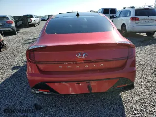 2020 Hyundai Sonata SEL with VIN 5NPEF4JA6LH003219, listed as a Copart auction lot 46748795 with 61,010 mi miles and Non Repairable. Bid and sale history available at carsss.com. Image 6.