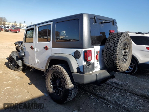 2016 Jeep Wrangler Unlimited Rubicon Hard Rock with VIN 1C4BJWFG2GL243895, listed as a Copart auction lot 84698754 with 0 mi miles and Non Repairable. Bid and sale history available at carsss.com. Image 2.