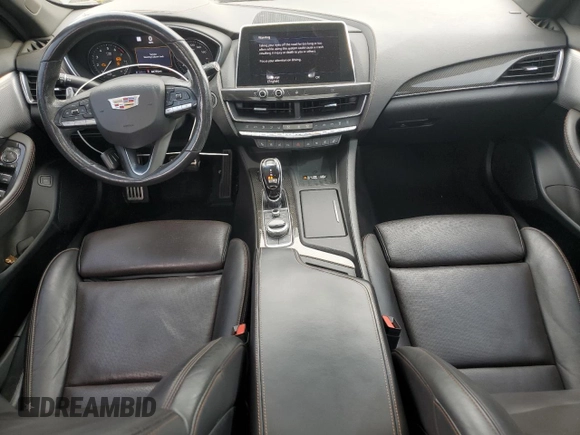 2020 Cadillac CT5 V-Series with VIN 1G6DV5RW5L0151558, listed as a Copart auction lot 47098245 with 60,790 mi miles and Salvage Title. Bid and sale history available at carsss.com. Image 8.