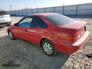 1998 Honda Civic EX with VIN 1HGEJ8240WL123128, listed as a Copart auction lot 89021125 with 192,699 mi miles and Salvage Title. Bid and sale history available at carsss.com. Image 2.