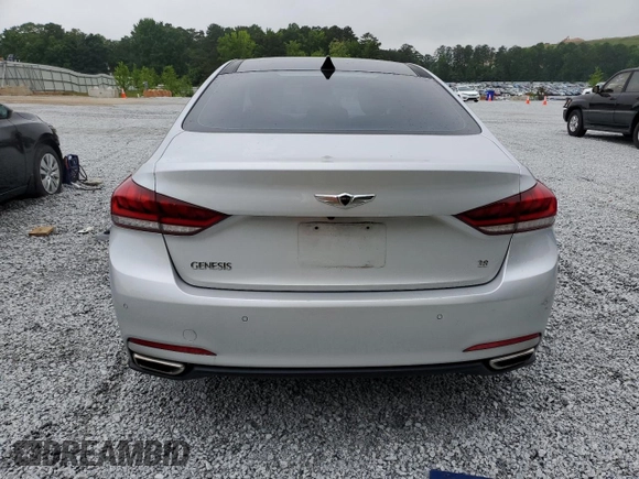 2016 Hyundai Genesis 3.8L with VIN KMHGN4JE4GU122313, listed as a Copart auction lot 57753754 with 68,048 mi miles and Salvage Title. Bid and sale history available at carsss.com. Image 6.