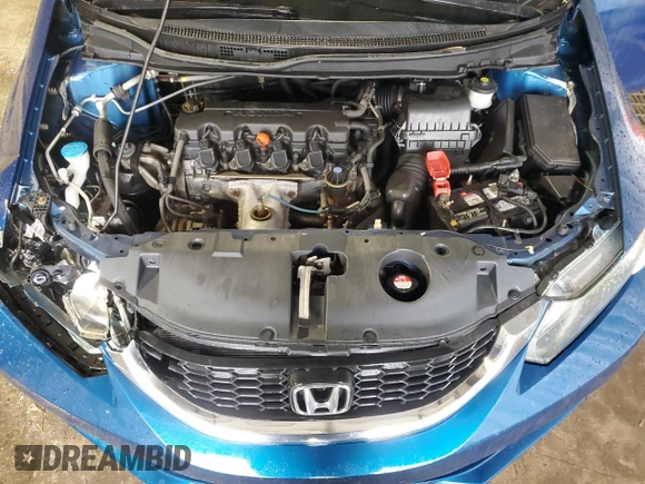 2013 Honda Civic EX with VIN 19XFB2F81DE201772, listed as a Copart auction lot 51998265 with 140,912 mi miles and Salvage Title. Bid and sale history available at DreamBid. Image 11.