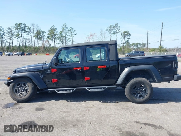 2022 Jeep Gladiator Texas Trail with VIN 1C6HJTAGXNL101704, listed as a IAAI auction lot 41590378 with 29,299 mi miles and . Bid and sale history available at DreamBid. Image 14.