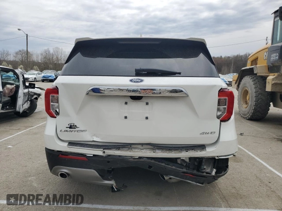 2023 Ford Explorer Limited z VIN 1FMSK8FH1PGC04138, wystawiony jako Copart lot #50731415 z przebiegiem 9 028 mil mil oraz Szkoda całkowita • Salvage title. Historia ofert i sprzedaży dostępna na DreamBid. Obrazek 6.