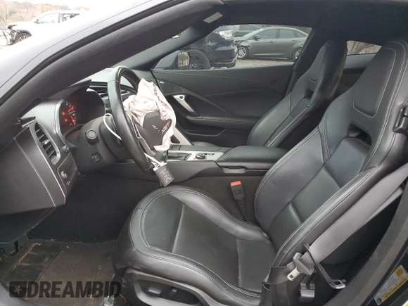 2018 Chevrolet Corvette 1LT with VIN 1G1YB2D79J5106511, listed as a Copart auction lot 83304154 with 36,496 mi miles and Salvage Title. Bid and sale history available at carsss.com. Image 7.