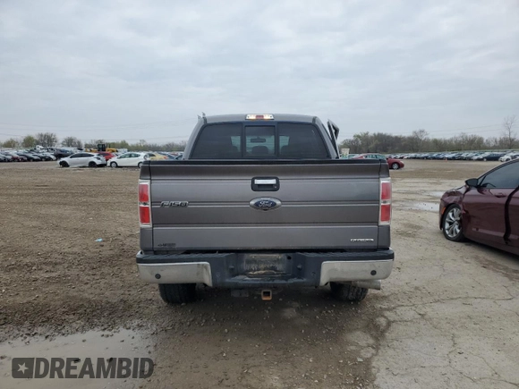 2014 Ford F-150 XL with VIN 1FTFW1EF4EKF02873, listed as a Copart auction lot 52884345 with 326,296 mi miles and Salvage Title. Bid and sale history available at carsss.com. Image 6.