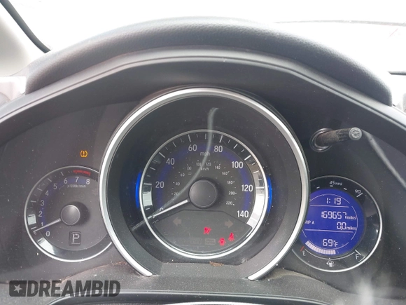 2015 Honda Fit LX with VIN 3HGGK5H57FM784299, listed as a IAAI auction lot 41863989 with 169,657 mi miles. Bid and sale history available at carsss.com. Image 7.