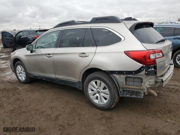 2017 Subaru Outback Premium with VIN 4S4BSAHC5H3372091, listed as a Copart auction lot 51704415 with 99,604 mi miles and Salvage Title. Bid and sale history available at carsss.com. Image 2.