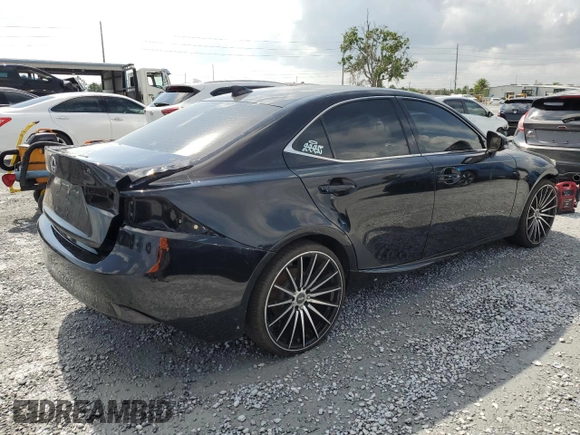 2015 Lexus IS 250 z VIN JTHBF1D29F5072852, wystawiony jako Copart lot #59320505 z przebiegiem Nie podano mil oraz Szkoda całkowita • Salvage title. Historia ofert i sprzedaży dostępna na DreamBid. Obrazek 3.