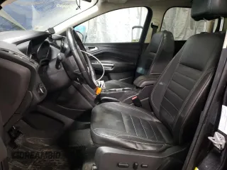2014 Ford Escape Titanium with VIN 1FMCU0JX1EUA82250, listed as a Copart auction lot 45347295 with 150,897 mi miles and Salvage Title. Bid and sale history available at carsss.com. Image 7.