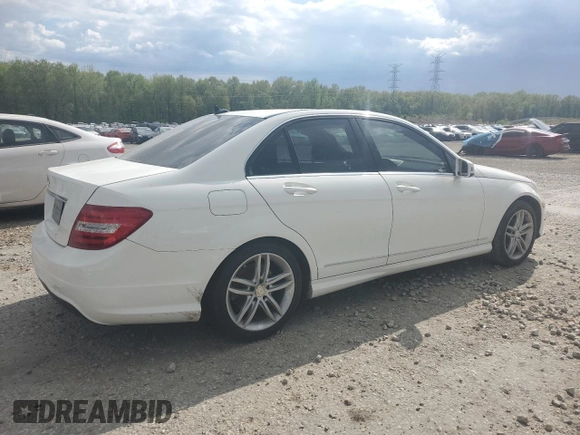 2013 Mercedes-Benz C C 250 Sport with VIN WDDGF4HB7DR266472, listed as a Copart auction lot 52755815 with 176,386 mi miles and Salvage Title. Bid and sale history available at carsss.com. Image 3.