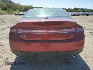 2014 Lincoln MKZ with VIN 3LN6L2GK4ER817320, listed as a Copart auction lot 54834135 with 76,439 mi miles and Salvage title. Bid and sale history available at DreamBid. Image 6.