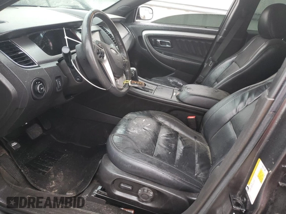 2017 Ford Taurus SEL with VIN 1FAHP2E82HG132078, listed as a Copart auction lot 47418165 with 101,424 mi miles and Salvage title. Bid and sale history available at DreamBid. Image 7.