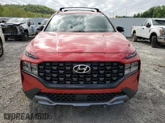 2022 Hyundai Santa Fe XRT with VIN 5NMS6DAJ3NH439139, listed as a Copart auction lot 52072454 with 28,342 mi miles and Salvage Title. Bid and sale history available at carsss.com. Image 5.