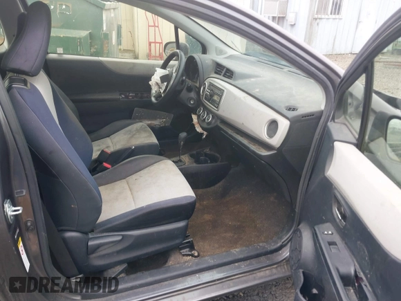 2013 Toyota Yaris L with VIN JTDJTUD39DD560766, listed as a IAAI auction lot 41031127 with 57,831 mi miles. Bid and sale history available at carsss.com. Image 5.