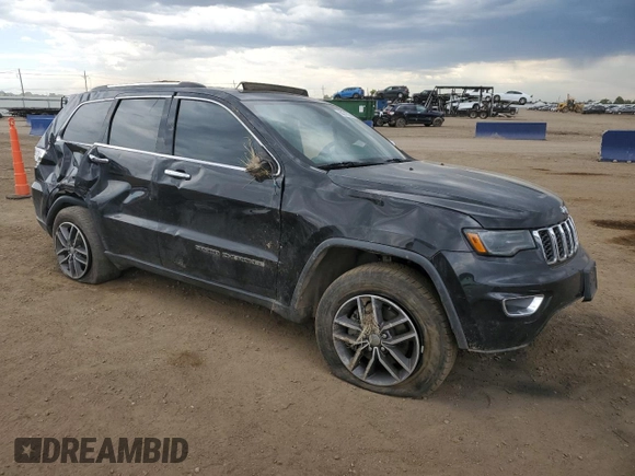 2017 Jeep Grand Cherokee Limited with VIN 1C4RJFBG5HC794277, listed as a Copart auction lot 61822845 with 115,725 mi miles and Salvage title. Bid and sale history available at DreamBid. Image 4.