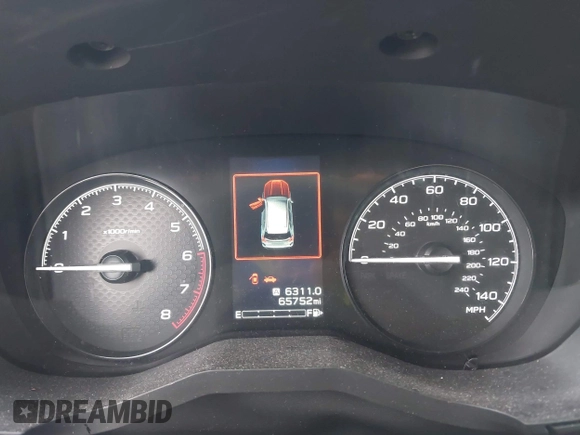 2020 Subaru Forester with VIN JF2SKADC7LH553278, listed as a IAAI auction lot 42447785 with 65,752 mi miles and . Bid and sale history available at DreamBid. Image 7.