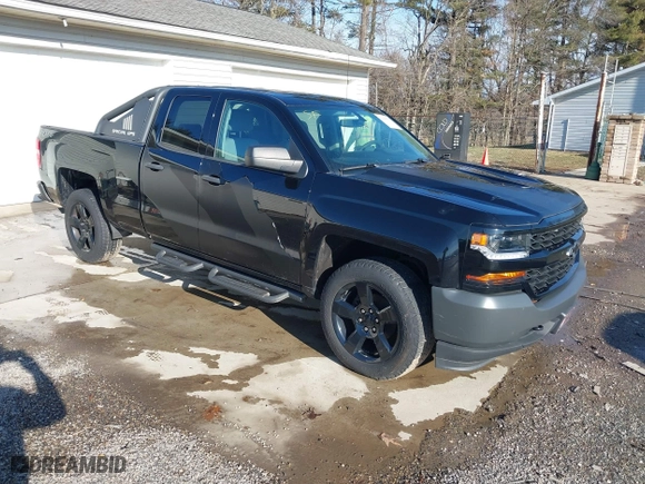 2018 Chevrolet Silverado 1500 Work Truck with VIN 1GCVKNEC1JZ228697, listed as a IAAI auction lot 41666501 with 84,827 mi miles. Bid and sale history available at carsss.com. Image 1.