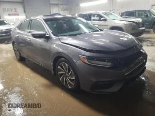 2021 Honda Insight Touring with VIN 19XZE4F93ME006183, listed as a Copart auction lot 87004254 with 64,200 mi miles and Salvage Title. Bid and sale history available at carsss.com. Image 4.