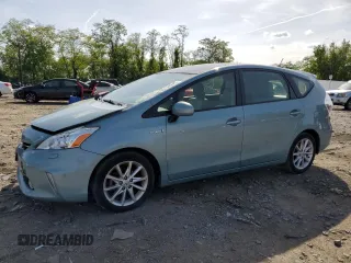 2014 Toyota Prius Two with VIN JTDZN3EU2EJ012562, listed as a Copart auction lot 55104245 with 126,999 mi miles and Salvage title. Bid and sale history available at DreamBid. Image 1.