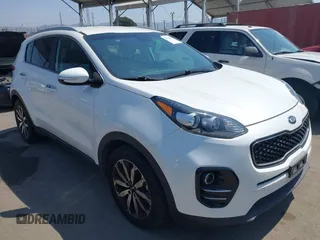 2019 Kia Sportage EX with VIN KNDPN3AC7K7589679, listed as a IAAI auction lot 42784757 with 107,840 mi miles and . Bid and sale history available at DreamBid. Image 1.
