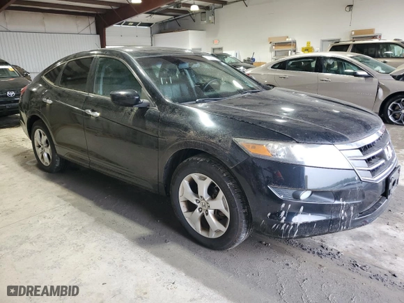 2010 Honda Accord Crosstour EX-L with VIN 5J6TF2H56AL002840, listed as a Copart auction lot 72699444 with 39,580 mi miles and Salvage Title. Bid and sale history available at carsss.com. Image 4.