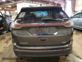 2015 Ford Edge SE with VIN 2FMTK3G96FBB44801, listed as a Copart auction lot 45206085 with 162,726 mi miles and Clean Title. Bid and sale history available at carsss.com. Image 6.