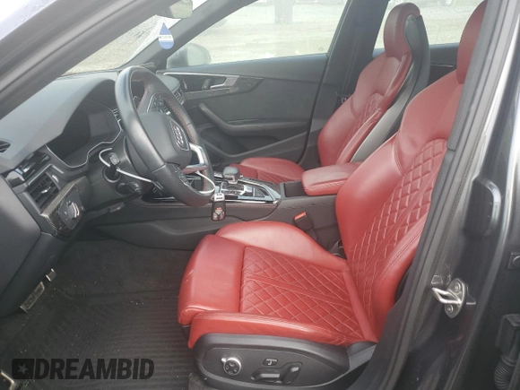 2021 Audi S4 Premium Plus with VIN WAUB4AF41MA069161, listed as a Copart auction lot 74431454 with 26,935 mi miles and Salvage Title. Bid and sale history available at carsss.com. Image 7.