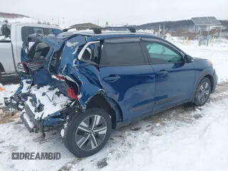 2020 Kia Niro EX Premium with VIN KNDCE3LC2L5366796, listed as a IAAI auction lot 41280811 with 53,427 mi miles. Bid and sale history available at carsss.com. Image 4.