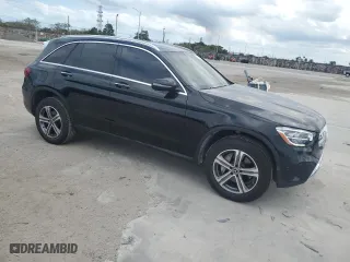 2021 Mercedes-Benz GLC with VIN W1N0G8DB6MV303274, listed as a Copart auction lot 48914295 with 23,156 mi miles and Salvage Title. Bid and sale history available at carsss.com. Image 4.