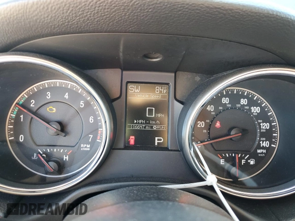 2012 Jeep Grand Cherokee Limited with VIN 1C4RJEBG7CC258496, listed as a Copart auction lot 46185045 with 116,647 mi miles and Salvage Title. Bid and sale history available at carsss.com. Image 9.