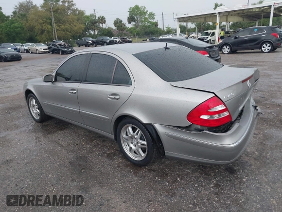 2005 Mercedes-Benz E 320 with VIN WDBUF65JX5A720927, listed as a IAAI auction lot 41752841 with 134,041 mi miles and . Bid and sale history available at DreamBid. Image 3.