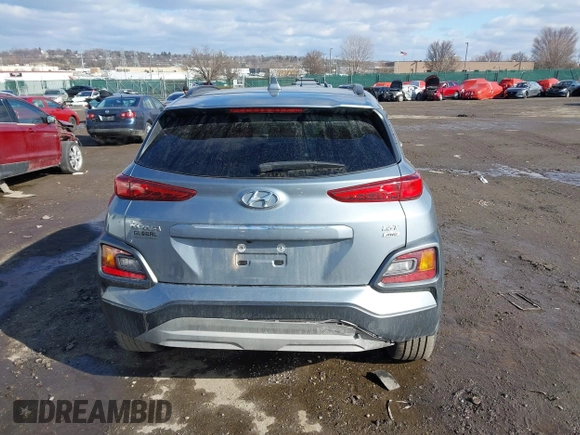 2020 Hyundai Kona Limited with VIN KM8K3CA58LU443078, listed as a IAAI auction lot 41510108 with 101,412 mi miles. Bid and sale history available at carsss.com. Image 17.