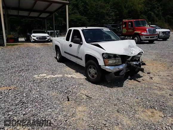 2008 Chevrolet Colorado LS with VIN 1GCCS199588170298, listed as a Copart auction lot 82208533 with 153,022 mi miles and Salvage Title. Bid and sale history available at carsss.com. Image 10.