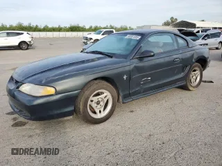 1998 Ford Mustang z VIN 1FAFP4047WF154992, wystawiony jako Copart lot #50061055 z przebiegiem 81 865 mil mil oraz Szkoda całkowita • Salvage title. Historia ofert i sprzedaży dostępna na DreamBid. Obrazek 1.