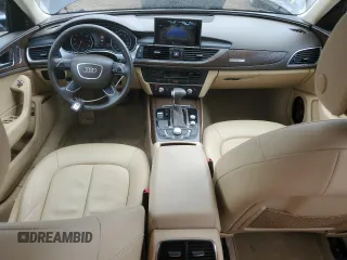 2014 Audi A6 Premium Plus with VIN WAUFGAFC2EN162765, listed as a Copart auction lot 54138005 with 32,580 mi miles and Salvage title. Bid and sale history available at DreamBid. Image 8.