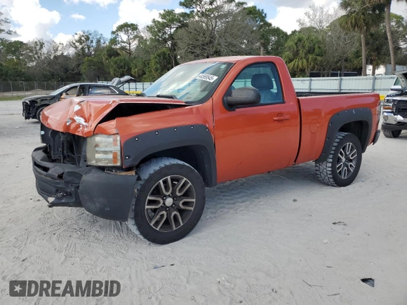 2012 Chevrolet Silverado 1500 Work Truck with VIN 1GCNKPEA7CZ116323, listed as a Copart auction lot 44569545 with 162,966 mi miles and Salvage Title. Bid and sale history available at DreamBid. Image 1.