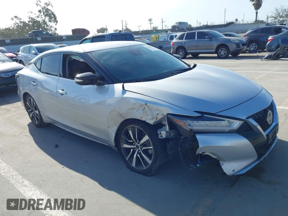 2021 Nissan Maxima SV with VIN 1N4AA6CV0MC505297, listed as a IAAI auction lot 41920090 with 70,100 mi miles and . Bid and sale history available at DreamBid. Image 6.