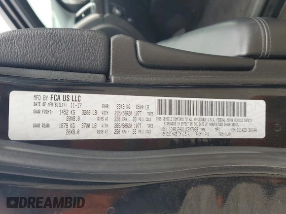 2018 Jeep Grand Cherokee Altitude with VIN 1C4RJEAG1JC247038, listed as a Copart auction lot 50631465 with 78,865 mi miles and Salvage title. Bid and sale history available at DreamBid. Image 15.
