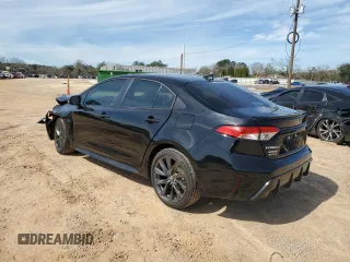 2025 Toyota Corolla SE with VIN 5YFS4MCEXSP225983, listed as a Copart auction lot 46358765 with 907 mi miles and Salvage Title. Bid and sale history available at carsss.com. Image 2.