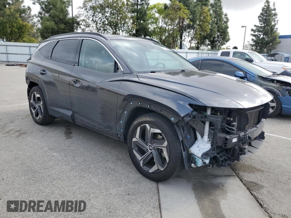 2022 Hyundai Tucson Limited with VIN 5NMJE3AE0NH113231, listed as a Copart auction lot 51114565 with 54,796 mi miles and Salvage Title. Bid and sale history available at carsss.com. Image 4.