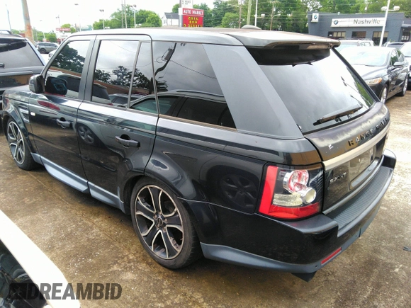 2012 Land Rover Range Rover Sport HSE with VIN SALSF2D41CA726733, listed as a IAAI auction lot 42201212 with 258,935 mi miles and . Bid and sale history available at DreamBid. Image 3.